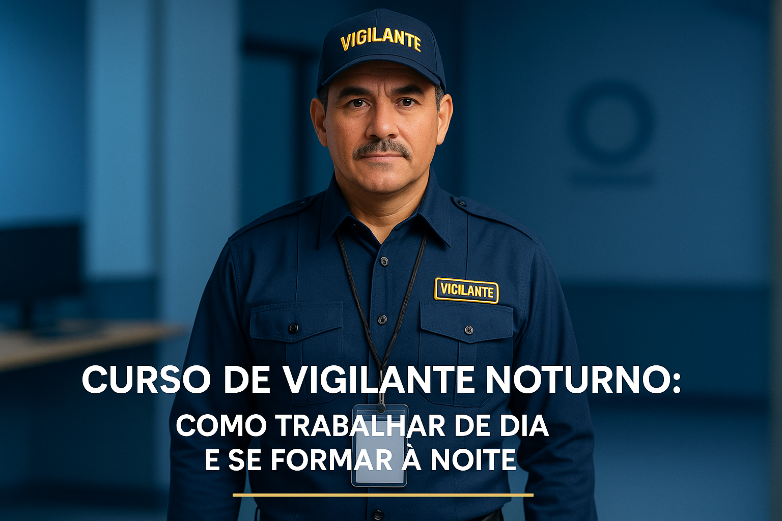 Curso de Vigilante Noturno: Como Trabalhar de Dia e se Formar à Noite